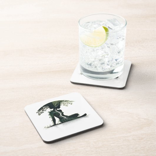 Life & Growth Getränkeuntersetzer (Rechte Seite)