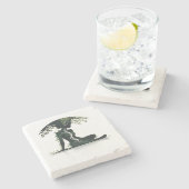 Life & Growth Steinuntersetzer (Seitenansicht)