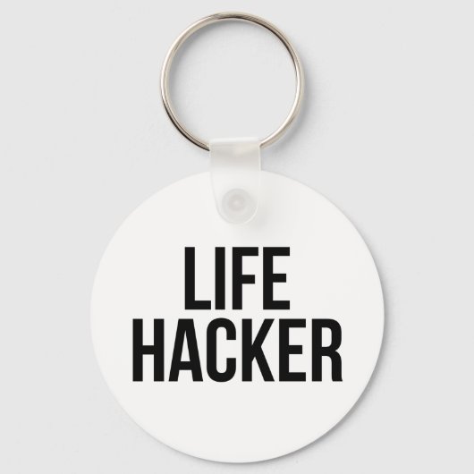 Life Hacker Schlüsselanhänger (Vorderseite)