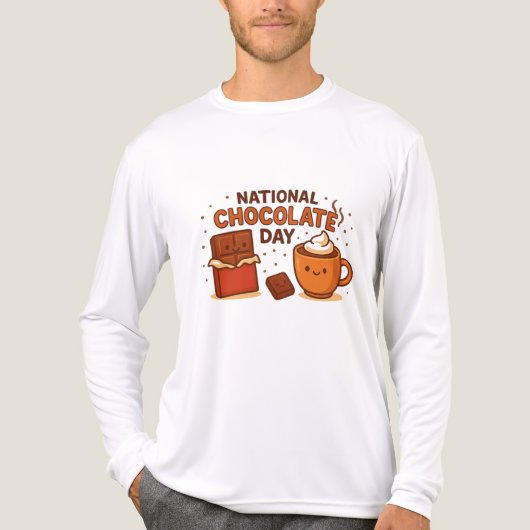 Life Happens, Chocolate Helps Sudadera Tri-Blend Shirt (Vorderseite)