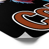 Life Happens Coffee Helps  Poster (Ecke)