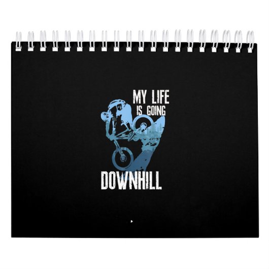 Life Hinter Bar Biking Mountain Kalender (Titelbild)