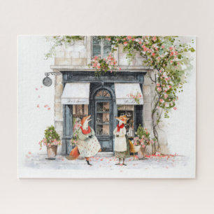 Life in Fox Town Serie - Alberne Witze Puzzle