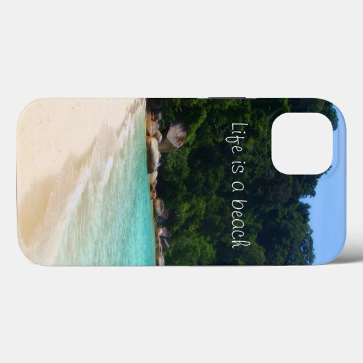 Life is a Beach Case-Mate iPhone Case (Rückseite (Horizontal))