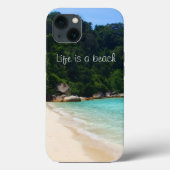 Life is a Beach Case-Mate iPhone Case (Rückseite)