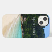 Life is a Beach Case-Mate iPhone Case Hülle (Rückseite (Horizontal))