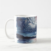 Life is A Dream Fireworks Kaffeetasse (Links)