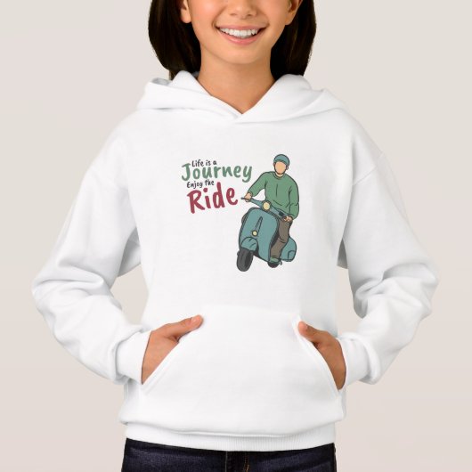 Life is a journey hoodie (Vorderseite)