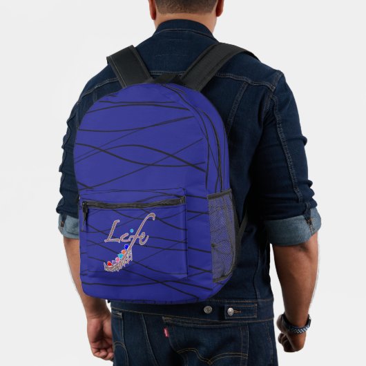 Life is a Roller Coaster Bedruckter Rucksack (Insitu (Modell))