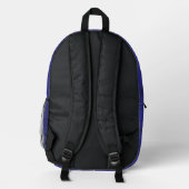 Life is a Roller Coaster Bedruckter Rucksack (Rückseite)