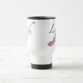 Life is a Roller Coaster Reisebecher (Mittel)