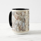 Life Is Better at the Shore Clams Coastal Mug Tasse (Vorderseite Links)