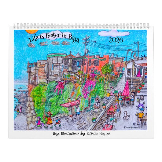 Life is better in Baja Calendar Kalender (Titelbild)