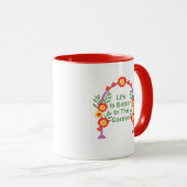Life Is Better In The Garden Coffee Mug Tasse (VorderseiteRechts)