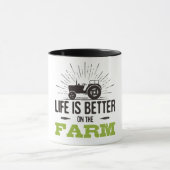 Life is Better on the Farm Tasse (Zentrum)