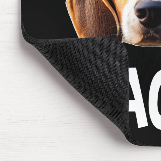 Life Is Better With A Beagle Mousepad (Ecke)