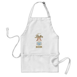 Life is Better with a Book Apron Schürze