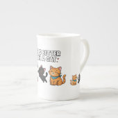 Life Is Better With A Cat Porzellantasse (Vorderseite Rechts)