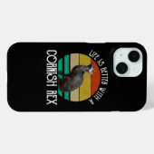 Life Is Better With A Cornish Rex Case-Mate iPhone Hülle (Rückseite (Horizontal))