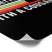 Life Is Better With A Cougar Funny Saying Cougars  Poster (Ecke)