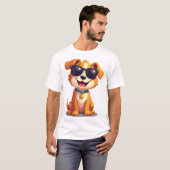 Life Is Better With a Dog – Cute Dog Lover T-Shirt (Vorne ganz)