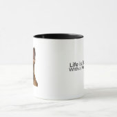 Life Is Better With a Frenchie Mug Tasse (Zentrum)