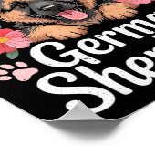 Life Is Better With A German Shepherd Dog Lover Poster (Ecke)