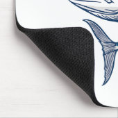 Life Is Better With A Wahoo Funny Salt Water Fishi Mousepad (Ecke)