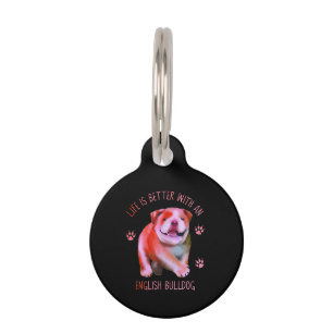 Life Is Better With An English Bulldog Funny Puppy Haustiermarke