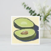 Life is Better with Avocados Karte (Stehend Vorderseite)
