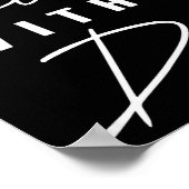 Life Is Better With Dog Pet Animal Men Women Funny Poster (Ecke)