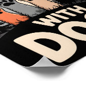 Life Is Better With Dogs Poster (Ecke)