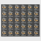 Life is Better with my Leopard Gecko Geschenkpapier (Flach)