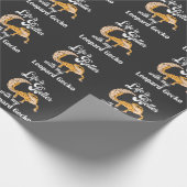 Life is Better with my Leopard Gecko Geschenkpapier (Ecke)