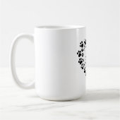 Life Is Better with Paws Mug Kaffeetasse (Links)