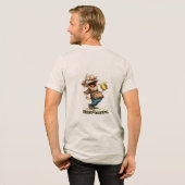 Life Is Brew-tiful Funny Beer Cartoon Tee (Rückseite voll)