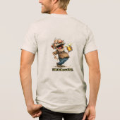 Life Is Brew-tiful Funny Beer Cartoon Tee (Rückseite)