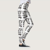 Life Is Colourful - Designerlogo Leggings (Rechts)