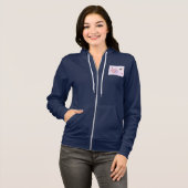 Life is Complicated Zip Up Hoodie (Vorne ganz)