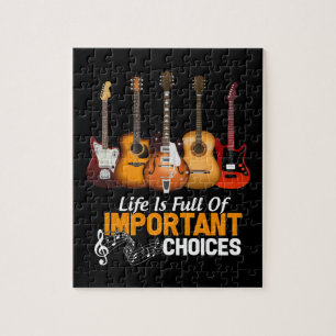 Life is full of important choice guitar puzzle