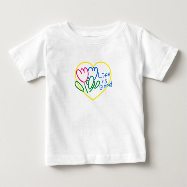 life is good baby t-shirt (Vorderseite)