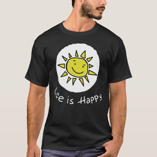 Life Is Happy - Dennis - It&x27;s Always Sunny In T-Shirt (Vorderseite)