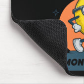 Life Is Just Easy Breezy Lemon Smiles Design Mousepad (Ecke)