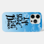 Life is Kurz Lass's Dance Case-Mate iPhone Fall Hülle (Rückseite (Horizontal))