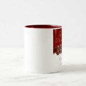 Life Is Like a Box of Chocolates Zweifarbige Tasse (Mittel)