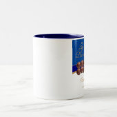 Life Is Like a Box of Chocolates Zweifarbige Tasse (Mittel)