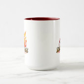 Life Is Made By Performance Flame Speedometer Mug Tasse (Zentrum)