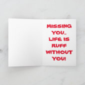 Life is Ruff. Karte (Innenseite)