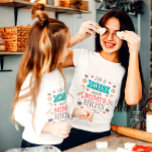 Life is sweet inside Mimi's kitchen Magnet T-Shirt<br><div class="desc">Fun typography design feature the message,  "Life is sweet inside Mimi's kitchen" with illustrative goodies (Cookies,  Cupcakes,  Hearts,  Banners and Design accents),  surrounding the message. Can be customized to fit your needs.</div>