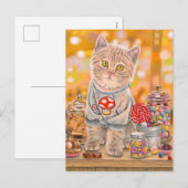 "Life Is Sweet" Postkarte (Vorne/Hinten)